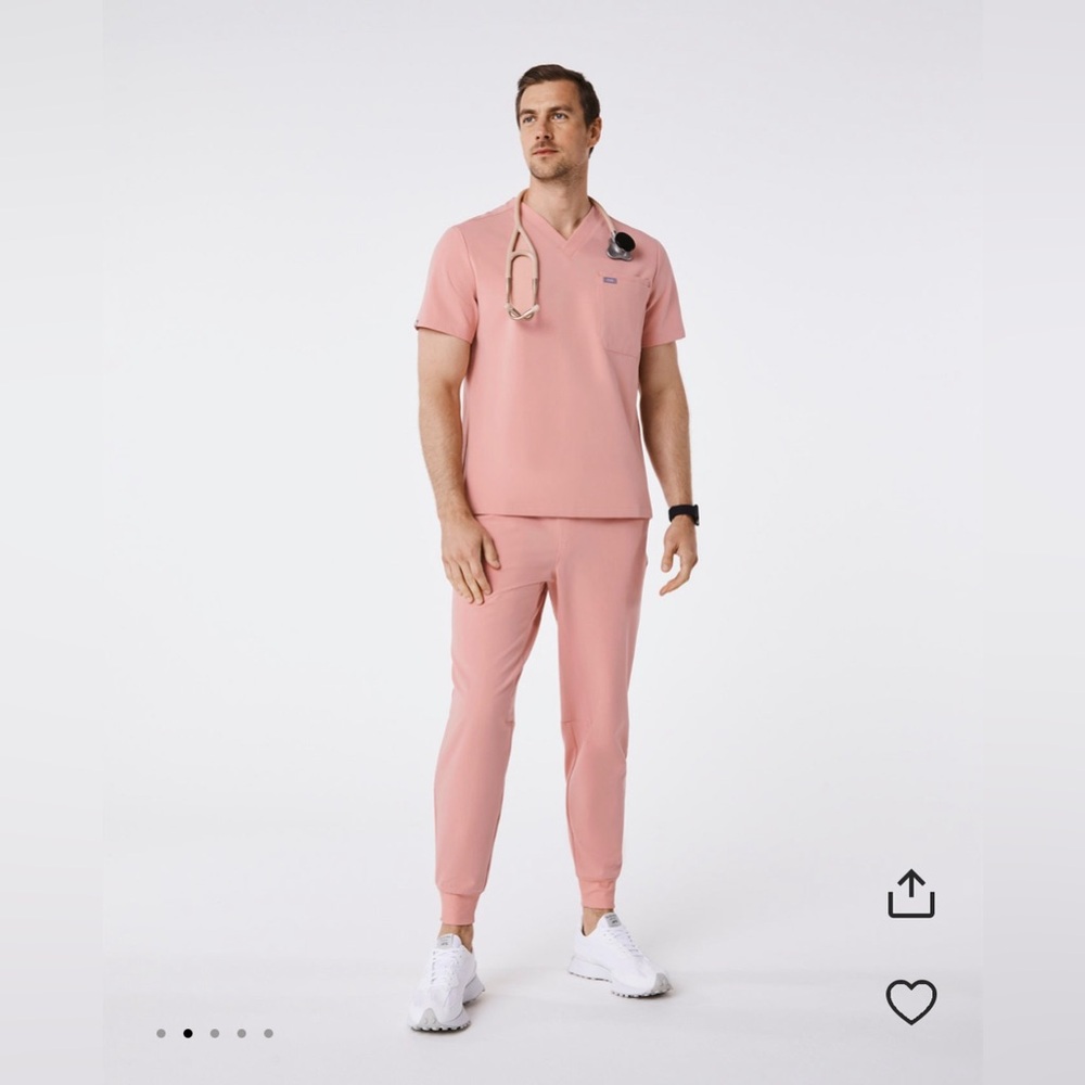 Figs pink sand set men’s